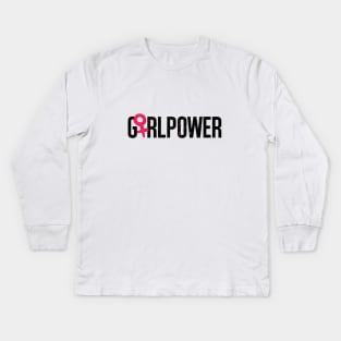 Girl Power Kids Long Sleeve T-Shirt